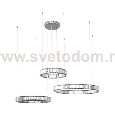 Подвесной светильник Loft it 10135/3 Chrome Crystal ring