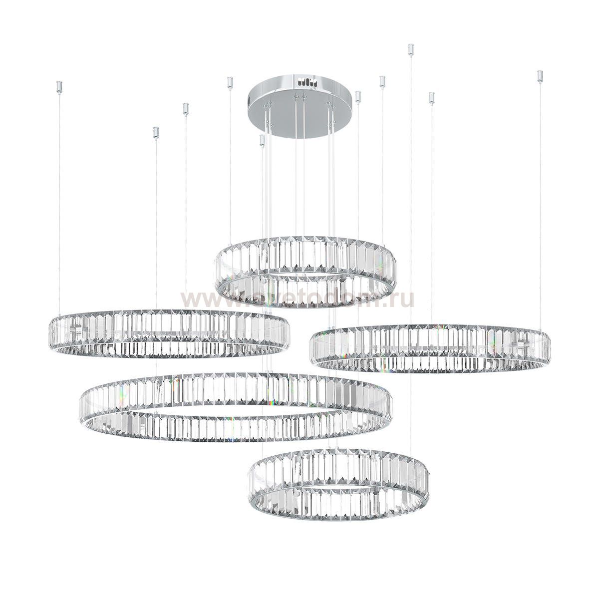 Подвесные светильники Loft it 10135/5 Chrome Crystal ring
