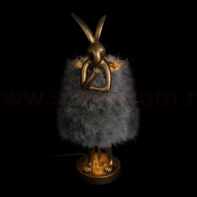 10315/A Grey fluff Настольная лампа LOFT IT Lapine