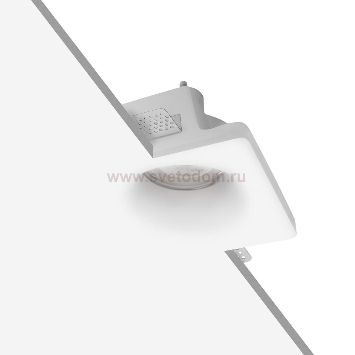 10356F Гипсовый встраиваемый светильник под покраску LOFT IT Ghost