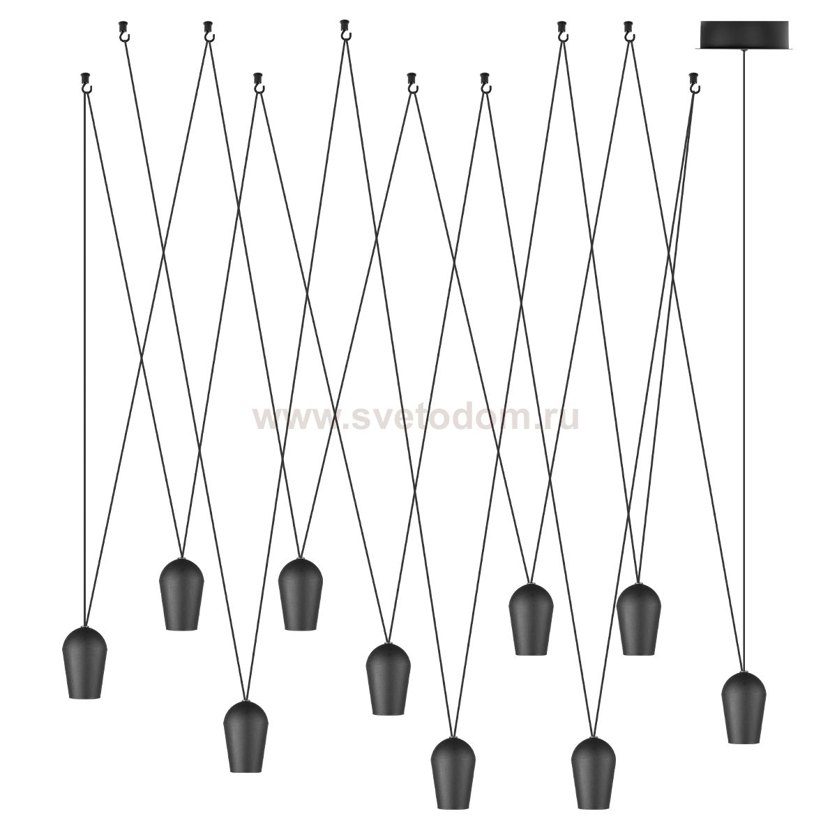 10357/10 Подвесной светильник LOFT IT Blackout