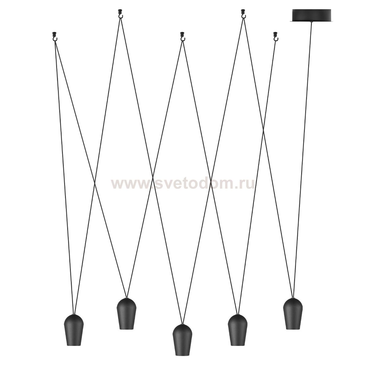 10357/5 Подвесной светильник LOFT IT Blackout