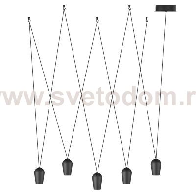 10357/5 Подвесной светильник LOFT IT Blackout