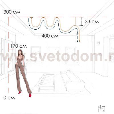 Loft it 10388B Brass