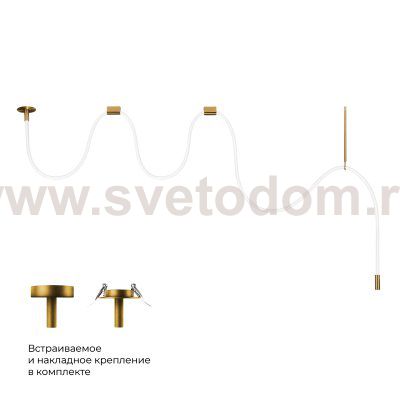 Loft it 10388B Brass