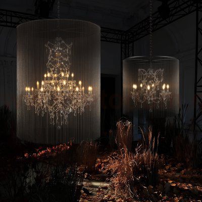 10450/1200 Подвесная люстра LOFT IT Vaille Crystal