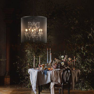 10450F Торшер LOFT IT Vaille Crystal