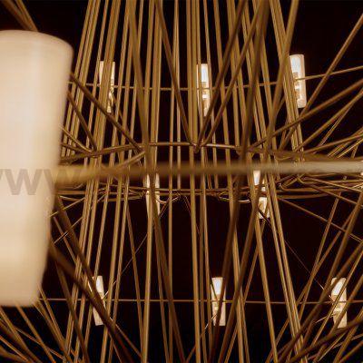 10476 Gold Подвесной светильник LOFT IT Coppelia