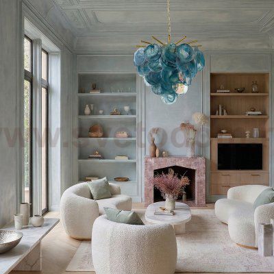 10492/800 Blue Подвесная люстра LOFT IT Lolly