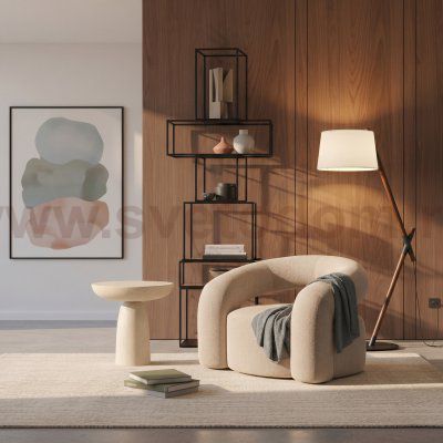 10567F Light wood Торшер LOFT IT Emma