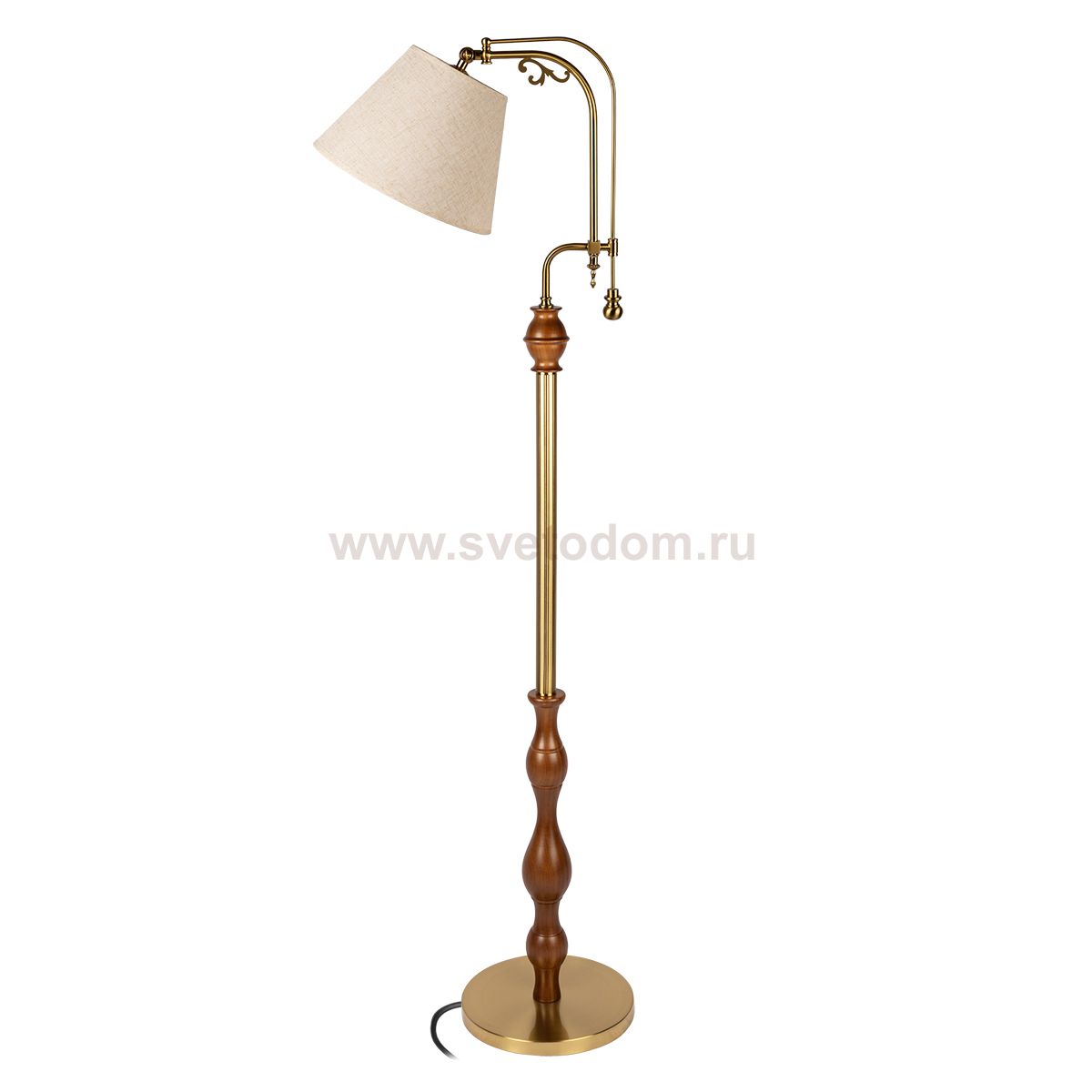 10569F Dark wood Торшер LOFT IT Elaine