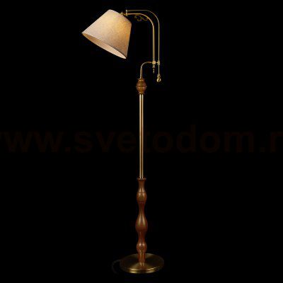 10569F Dark wood Торшер LOFT IT Elaine
