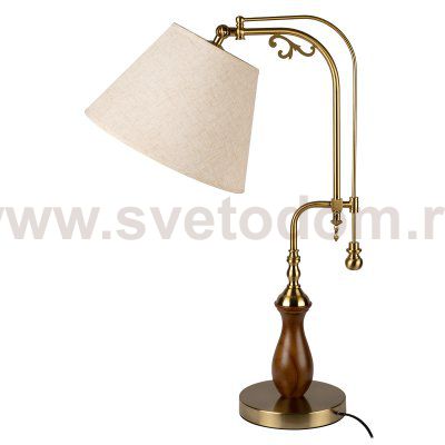 10569T Dark wood Настольная лампа LOFT IT Elaine