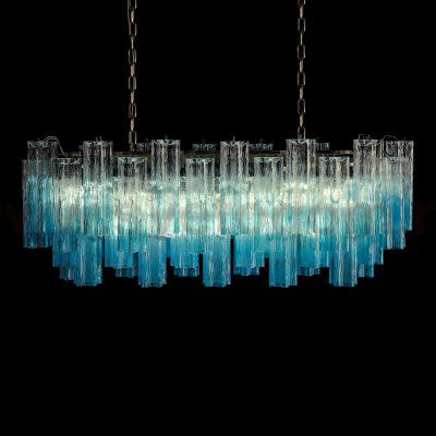 10580/1000R Clear blue Подвесной светильник LOFT IT Murano