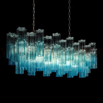 10580/1000R Clear blue Подвесной светильник LOFT IT Murano