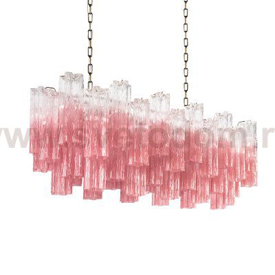 10580/1000R Clear pink Подвесной светильник LOFT IT Murano