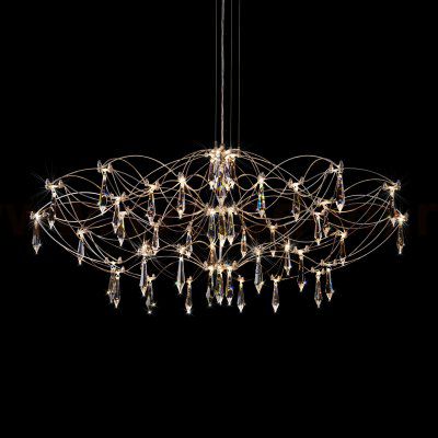 10586/900 Silver Asfour Подвесной светильник LOFT IT Mira