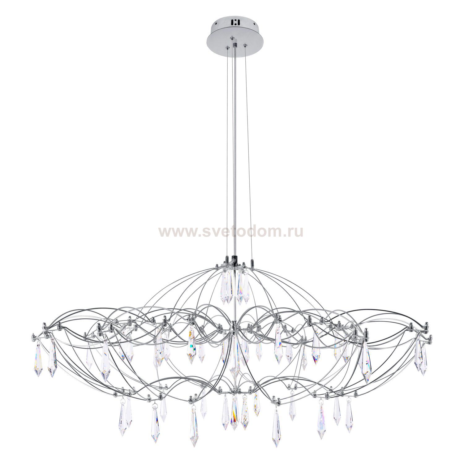 10586/900 Silver Asfour Подвесной светильник LOFT IT Mira