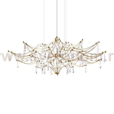 10587/1000 Gold Asfour Подвесной светильник LOFT IT Mira