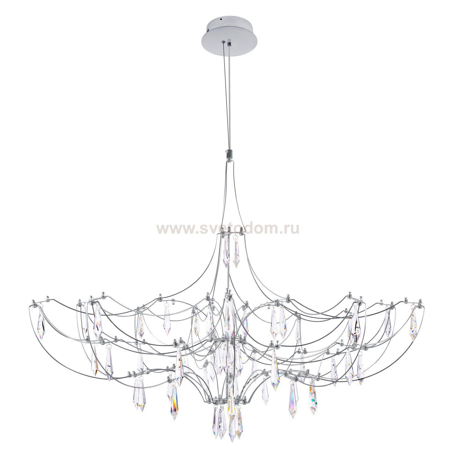 10589/900 Silver Asfour Подвесной светильник LOFT IT Mira