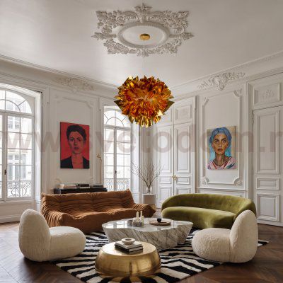 10593/420 Gold Подвесной светильник LOFT IT Clizia
