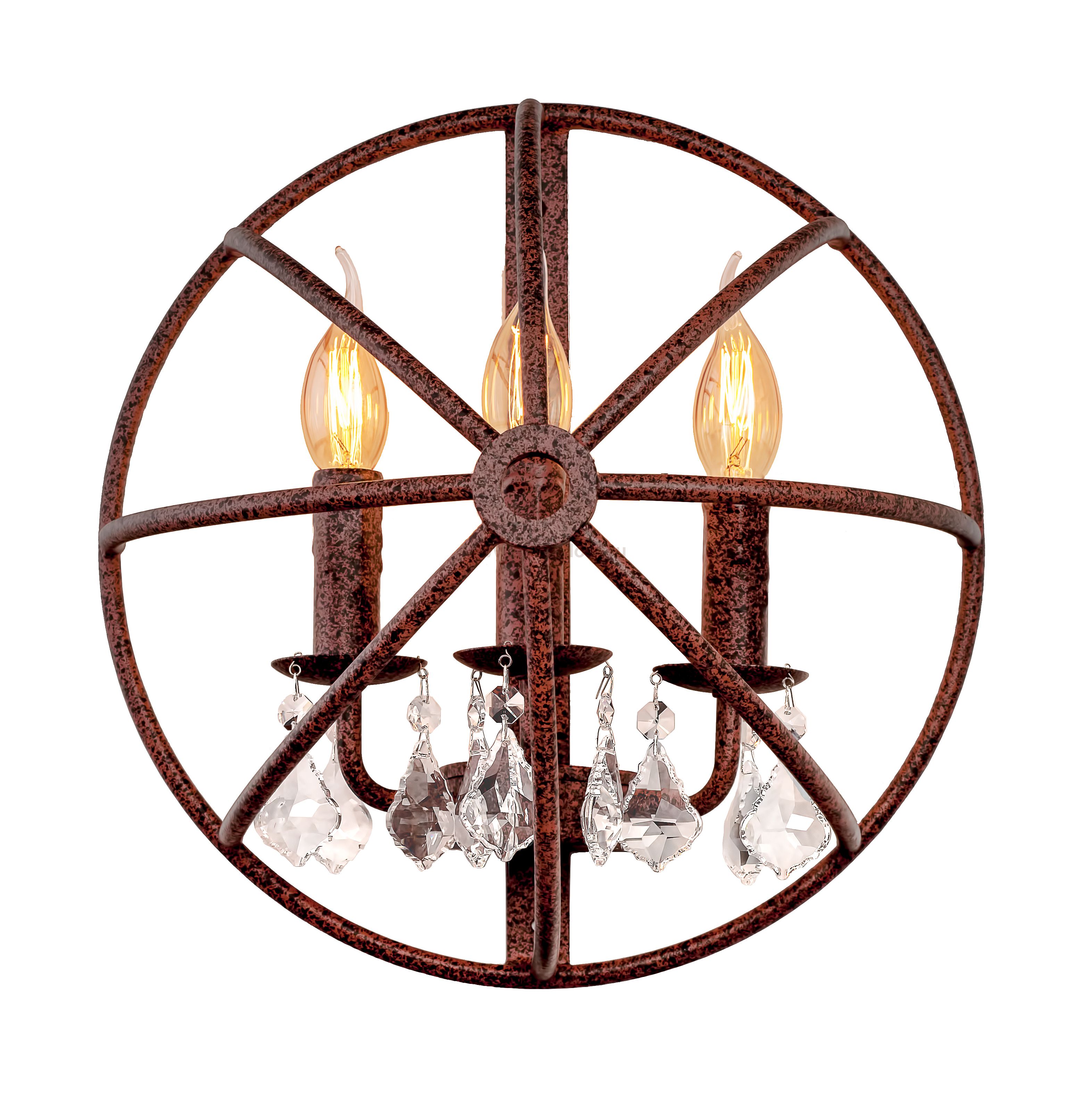 Светильник настенный бра Loft it LOFT1897W Foucaults orb crystal