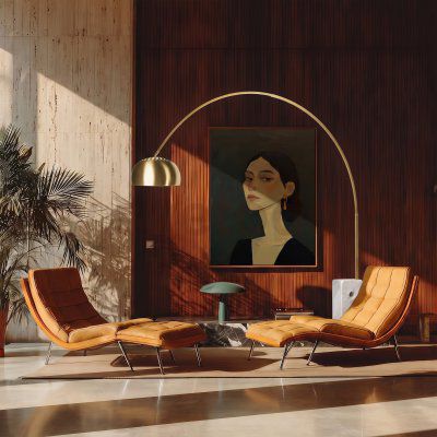 5001 Gold Торшер LOFT IT Arco