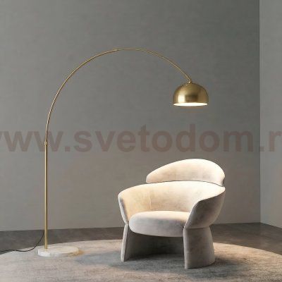 5002 Gold Торшер LOFT IT Arco
