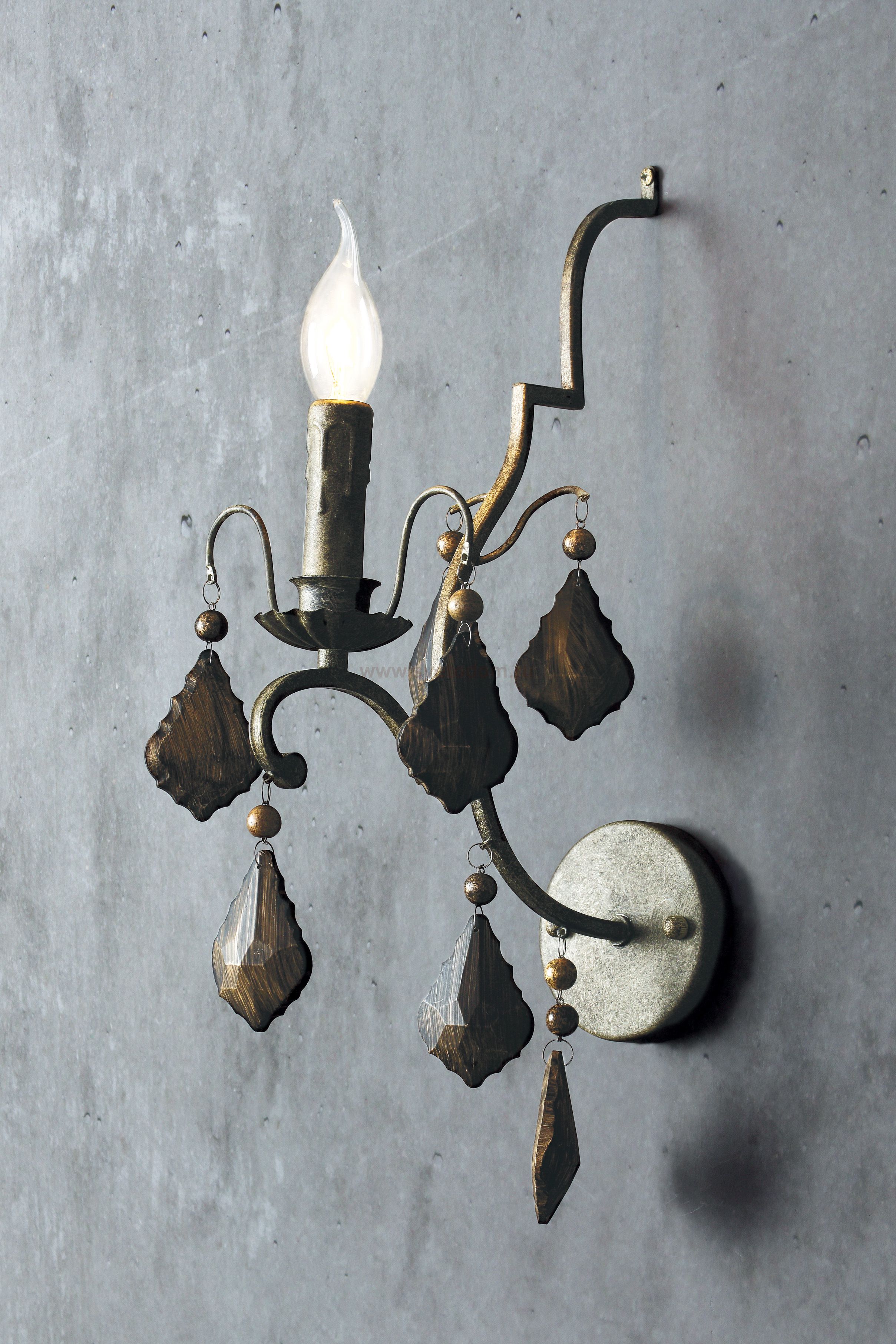 Светильник настенный бра Loft it LOFT8826/1W Ancient crystal