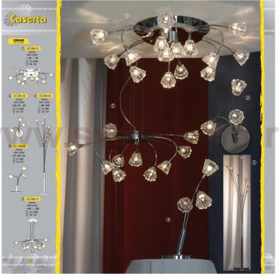 Светильник настенный бра Lussole LSC-3001-03 CASERTA