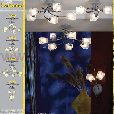 Светильник настенный бра Lussole LSC-9001-02 SARONNO