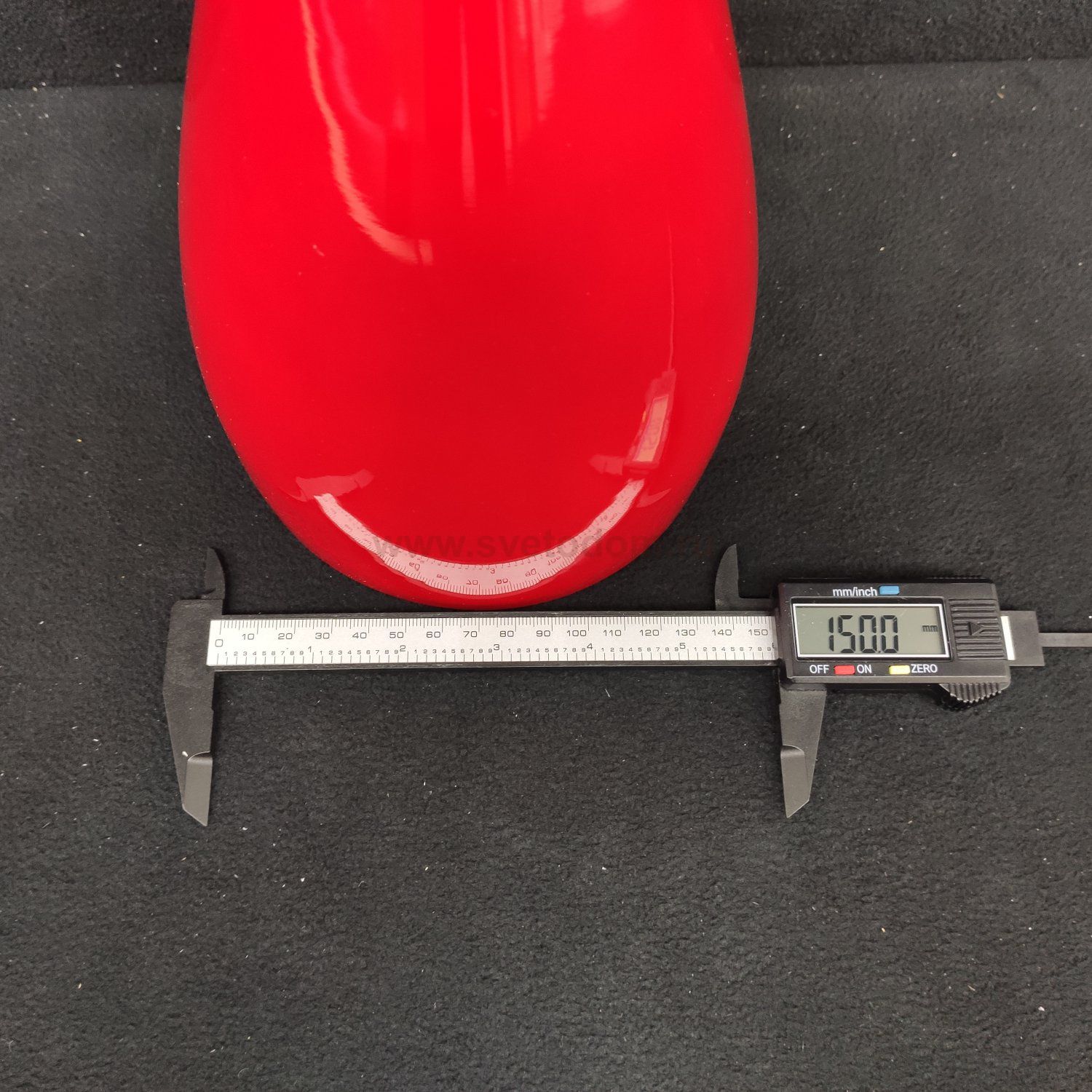 Плафон стекло красное 320*150мм RIMINI для арт LSF-115