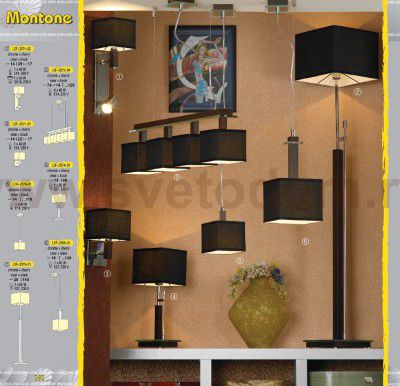 Светильник настенный бра Lussole LSF-2571-01 MONTONE