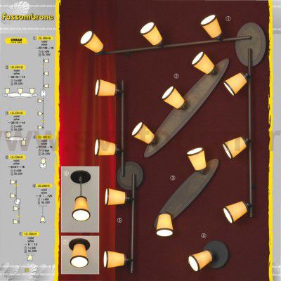 Светильник поворотный спот Lussole LSL-2301-02 FOSSOMBRONE