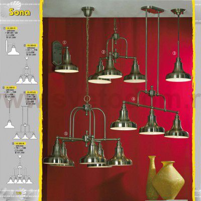 Светильник настенный бра Lussole LSL-3001-01 SONA