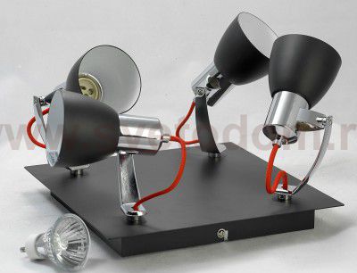 Светильник поворотный спот Lussole LSL-7401-04 FRONTINO