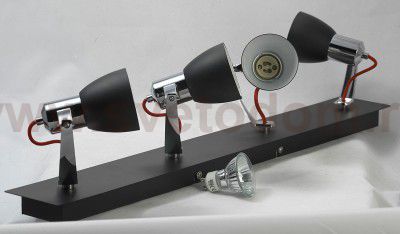 Светильник поворотный спот Lussole LSL-7409-04 FRONTINO