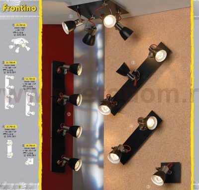 Светильник поворотный спот Lussole LSL-7409-04 FRONTINO