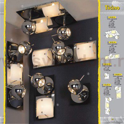 Светильник поворотный спот Lussole LSN-4601-03 SALE