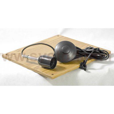 Торшер с полочками Lussole LSP-0332 Woodruff бук