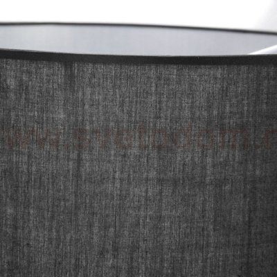 Торшер напольный изогнутый с черным абажуром Lussole LSP-0608