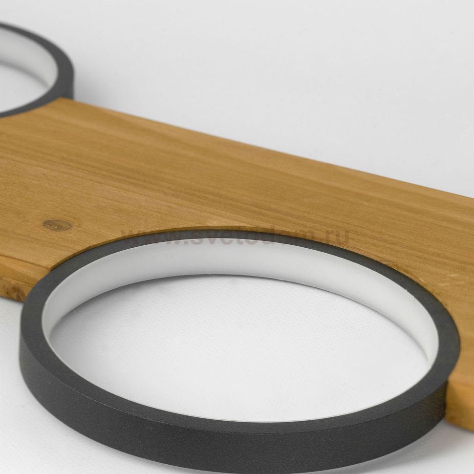 Торшер из дерева хай тек Lussole LSP-0905