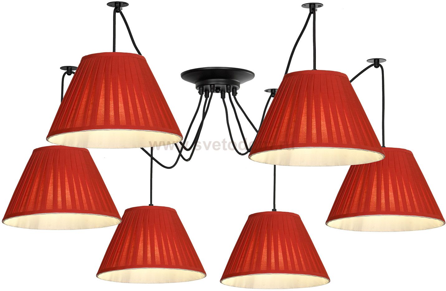 Люстры мультиплекс Lussole LSP-8554 SHIRLEY