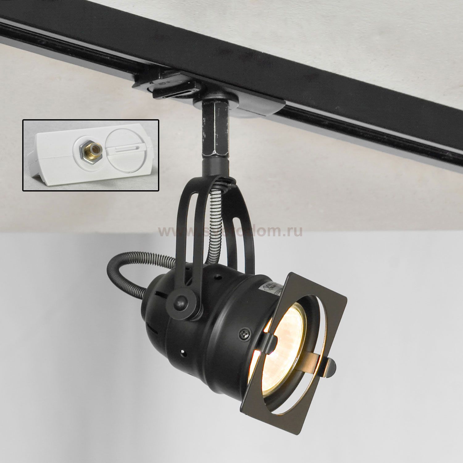 Трековый светильник Lussole Loft LSP-9118-TAW Track Light