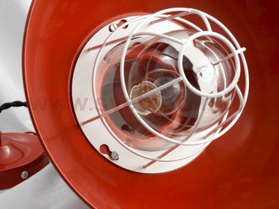 Красный подвесной светильник Lussole Loft LSP-9895