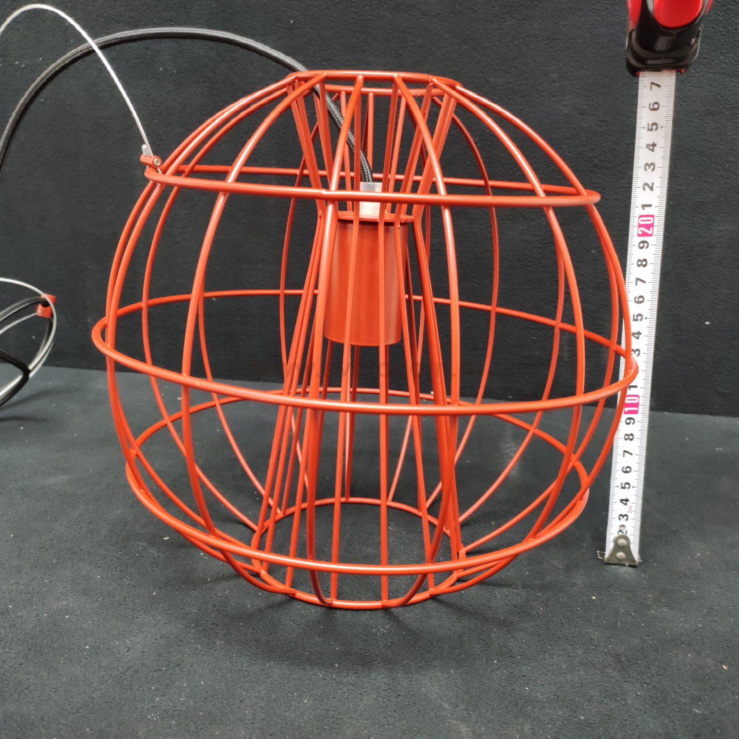 Светильник подвесной красный Lussole Loft LSP-9934