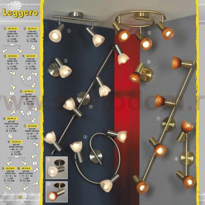 Светильник поворотный спот Lussole LSQ-4191-02 LEGGERO