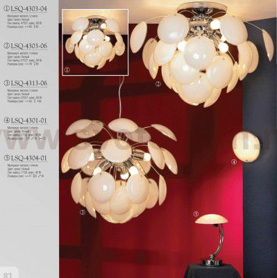 Люстра подвесная Lussole LSQ-4313-06 MATTINA