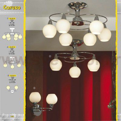 Светильник настенный бра Lussole LSQ-4701-02 CARUSO