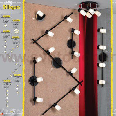 Светильник поворотный спот Lussole LSQ-6101-01 SILIQUA